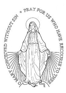 Miraculous Medal Front