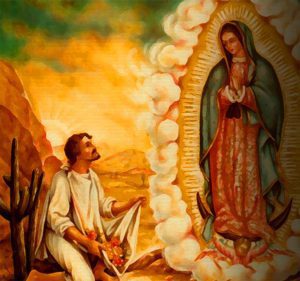St Juan Diego & Our Lady of Guadalupe