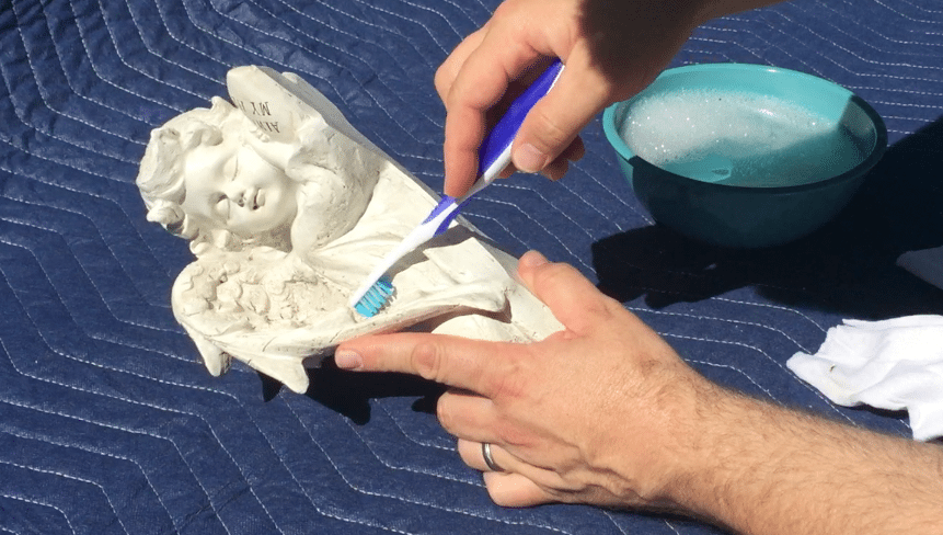 Cleaning your Catholic Garden Statue