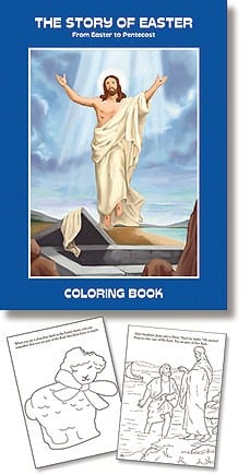 The Story of Easter Children's Coloring Book - 12 Per Order