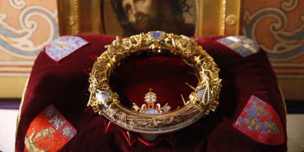 Crown of Thorns at Notre Dame Cathedral